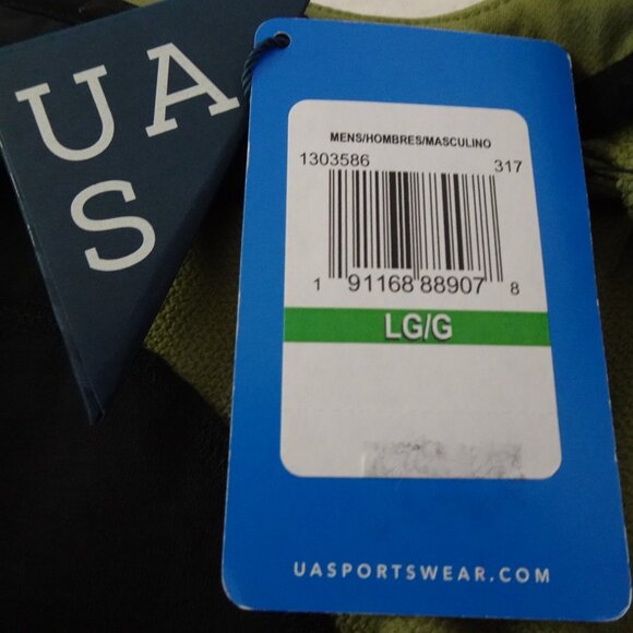 Under Armour UAS Pivot Stretch Jacket Men's Size L Green Bomber Full Zip Outdoor - Picture 6 of 9